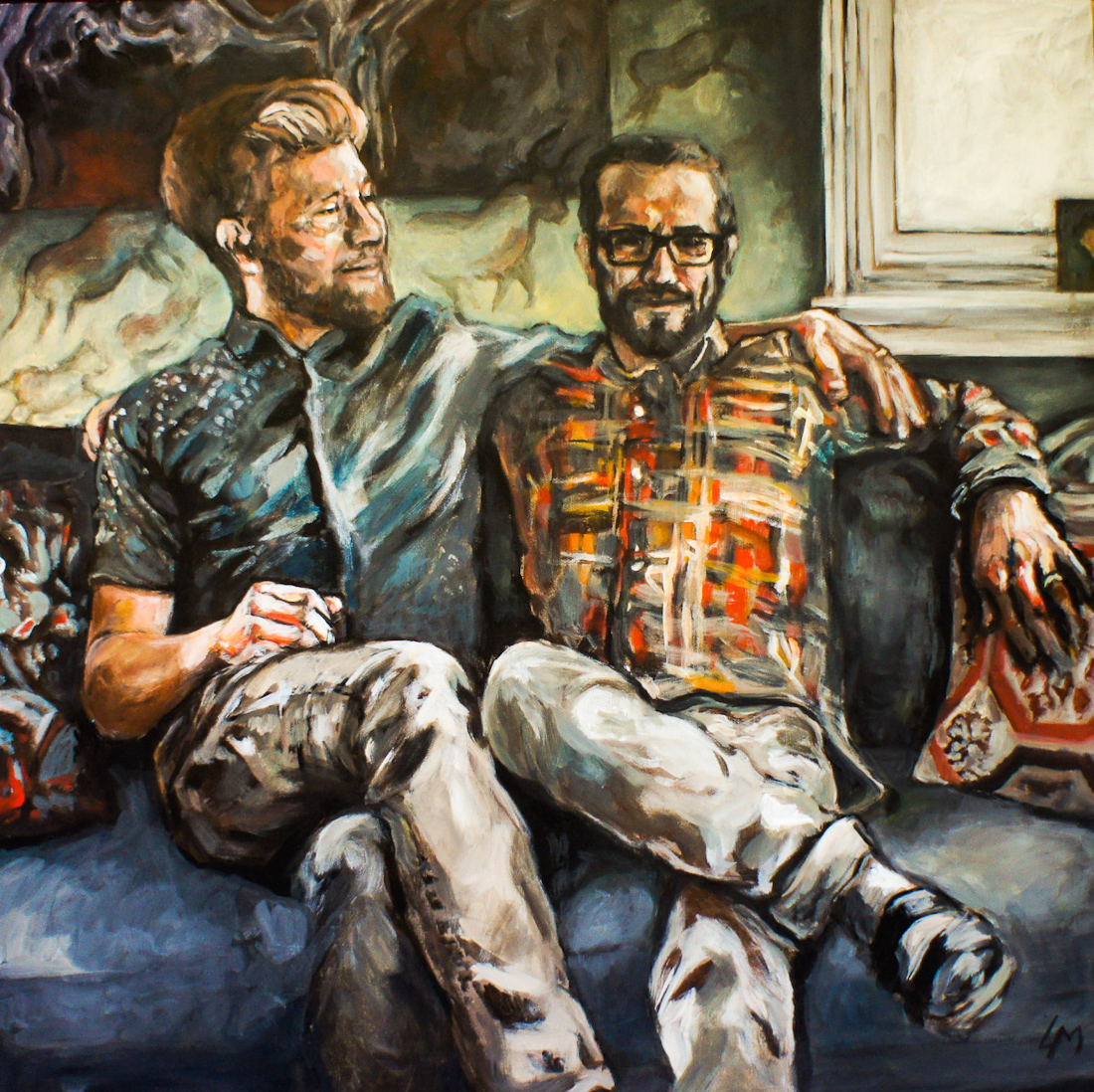 portrait commission by laura bonnie, vancouver bc